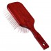 Blovi Red Wood Pin Brush - extra veľká, mäkká, drevená kefa s dlhým kovovým kolíkom 32mm