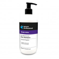 Groom Professional Bright White Shampoo - šampón pre bielu a svetlú srsť, koncentrát 1:10 - 350ml Groom Professional Bright White Shampoo - šampón pre bielu a svetlú srsť, koncentrát 1:10 - 350ml