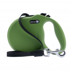 Alcott/Duncun Wanderer Retractable Leash 5m Green - navíjacie vodítko pre psa, zelené - S