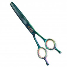 P&W Hulk dvojité stenčovacie nožnice 7" - obojstranné riediace tyče, 41 zubov