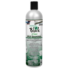 Double K Emerald Black - šampón na čiernu a tmavú srsť psov, mačiek a koní, koncentrát 1:32 - 473 ml