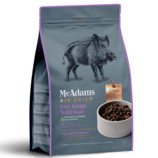 McAdams Air Dried Free Range Wild Boar - polosuché krmivo pre psov, sušené na vzduchu, s diviakom - 1,5 kg