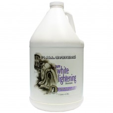 1 All Systems Pure White Lightening Shampoo - bieliaci šampón pre biele a svetlosrsté psy - Kapacita: 3,8 l