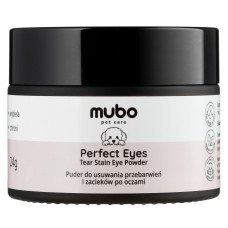 Mubo Perfect Eye Stain Powder 24g - prášok na odstraňovanie škvŕn a pruhov pod očami psov a mačiek 