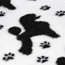 Blovi DryBed A+ - protišmykový pelech, pelech pre domáce zvieratá, biely v krabici - 150x150cm