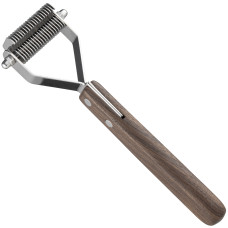 Blovi 20-zubové hrable na podsrst - zastrihávač háčikov pre psov, 20 háčikov s úzkym rozstupom (1,5 mm)