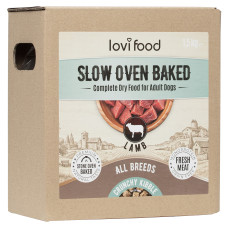 Lovi Food Slow Oven Baked Lamb - monoproteínové, pečené krmivo pre psov s jahňacím mäsom - 1,5 kg