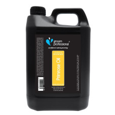 Groom Professional Primrose Oil Shampoo 4L - šampón na srsť, ktorý upokojuje podráždenie pokožky, s pupalkovým olejom