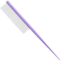 Blovi hrebeň na chvost potkana, stredný 18 cm - kovový hrebeň s hrotmi, so stredným rozstupom hrotov - fialový Blovi hrebeň na chvost potkana, stredný 18 cm - kovový hrebeň s hrotmi, so stredným rozstupom hrotov - fialový
