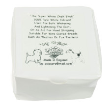 P&W Dog Stylist Super White Chalk Block 330g - bieliaca krieda na srsť, v bloku P&W Dog Stylist Super White Chalk Block 330g - bieliaca krieda na srsť, v bloku
