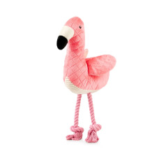 Max&Molly Huggles Flamingo Sunny - plyšová hračka pre psov, plameniak s pišťalkou a šuštiacimi krídlami Max&Molly Huggles Flamingo Sunny - plyšová hračka pre psov, plameniak s pišťalkou a šuštiacimi krídlami