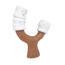 Nylabone Extreme Chew Marshmallow Stick - tvrdá žuvacia tyčinka pre psov, marshmallows na tyčinke s vôňou arašidového masla Nylabone Extreme Chew Marshmallow Stick - tvrdá žuvacia tyčinka pre psov, marshmallows na tyčinke s vôňou arašidového masla