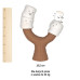 Nylabone Extreme Chew Marshmallow Stick - tvrdá žuvacia tyčinka pre psov, marshmallows na tyčinke s vôňou arašidového masla Nylabone Extreme Chew Marshmallow Stick - tvrdá žuvacia tyčinka pre psov, marshmallows na tyčinke s vôňou arašidového masla
