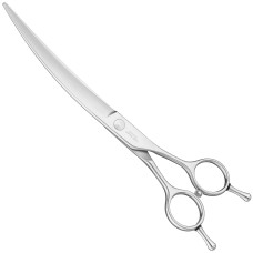 Jargem Premium zakrivené nožnice 7,5" - zakrivené nožnice so symetrickou rukoväťou Jargem Premium zakrivené nožnice 7,5" - zakrivené nožnice so symetrickou rukoväťou