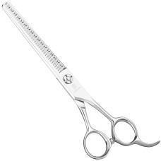 Jargem Premium hybridné riediace nožnice 6" 36T - jednostranné riediace nožnice s variabilnou štruktúrou zubov, rovné, 36 zubov