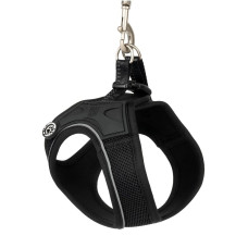 Max&Molly Air Vest Dog Harness Matrix 2.0 Black - beztlakový postroj pre psa s QR ID, čierny - XXL Max&Molly Air Vest Dog Harness Matrix 2.0 Black - beztlakový postroj pre psa s QR ID, čierny - XXL