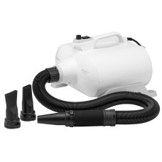 Sušička Shernbao Typhoon White 3000W - veľmi výkonná, dvojmotorová stolová sušička 150 l/s, biela