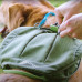 Kurgo Cascade Harness Green - Postroj pre psa s batohom, zelený - M Kurgo Cascade Harness Green - Postroj pre psa s batohom, zelený - M