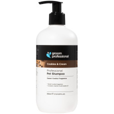 Groom Professional Cookies & Cream Shampoo - šampón pre psov, pre všetky typy srsti, koncentrát 1:12 - 400ml