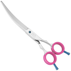 P&W Oceane Extra Curved Scissors - extra zakrivené nožnice na úpravu srsti - 7" P&W Oceane Extra Curved Scissors - extra zakrivené nožnice na úpravu srsti - 7"
