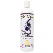 Mr Groom Whitener Shampoo - šampón zvýrazňujúci bielu a svetlú farbu srsti psov a mačiek, koncentrát 1:25 - 355 ml