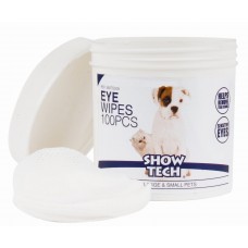 Show Tech Eye Wipes 100 ks. - obrúsky na čistenie očí pre psov a mačky