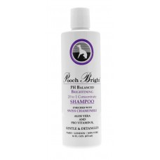 Les Poochs Bright Shampoo - luxusný rozjasňujúci šampón, pre bielu a svetlú srsť, koncentrát 1:20 - Kapacita: 472 ml