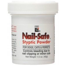PPP Nail Safe Styptic Powder - prášok na zastavenie krvácania pri zastrihávaní pazúrikov psov, mačiek a fretiek - 42g
