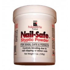 PPP Nail Safe Styptic Powder - prášok na zastavenie krvácania pri zastrihávaní pazúrikov psov, mačiek a fretiek - 126g