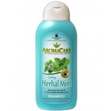 PPP AromaCare Herbal Mint Shampoo - osviežujúci a chladivý šampón pre psov, koncentrát 1:32 - 400 ml
