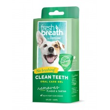 Tropiclean Fresh Breath Clean Teeth Gel - gél na ústnu hygienu pre psov a mačky - Kapacita: 118 ml