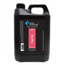 Groom Professional Fast Dri Spray - prípravok skracuje čas schnutia o 50%, s vôňou sladkého ovocia - Kapacita: 4L