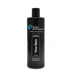 Groom Professional More Black Shampoo - šampón na prehĺbenie farby pre čiernu a tmavú srsť - Kapacita: 450 ml