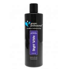 Groom Professional Bright White Shampoo - šampón na biele a svetlé vlasy, koncentrát 1:10 - Kapacita: 450 ml