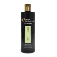 Groom Professional Tea & Patchouli Luxury Shampoo - luxusný hydratačný šampón na suchú a matnú srsť, koncentrát 1:20 - 450 ml