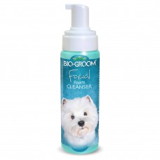 Bio-Groom Facial Foam Cleaner - hypoalergénna pena na čistenie a odstránenie zafarbenia z úst, pre psov a mačky - 236 ml