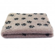 Blovi DryBed B - protišmyková posteľ, pelech pre domáce zvieratá, čokoládovo-čierna - 100x75cm