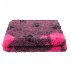 Blovi DryBed VetBed A+ - protišmyková posteľ, pelech pre domáce zvieratá, čerešňová ružová - 75x50cm