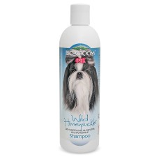 Bio-Groom Wild Honeysuckle Shampoo - šampón, ktorý čistí a hydratuje srsť, upokojuje podráždenie pokožky, koncentrát 1:8 - 355 ml