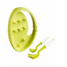 Tick Twister Clip Box - svorky v krabici a 5 farieb na výber - Farba: zelená