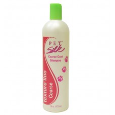 Pet Silk Texturizing Coarse Coat Shampoo - šampón, ktorý poskytuje vhodnú textúru a zvyšuje objem u plemien s hustou, hustou a náročnou srsťou,