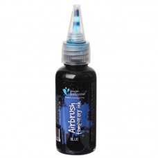 Groom Professional Airbrush Temporary Ink - dočasný airbrush atrament, 30 ml - Farba: Modrá