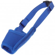 Groom Professional Mesh Muzzle Blue - pohodlný náhubok pre psa so sieťkou, modrý - Veľkosť: XL