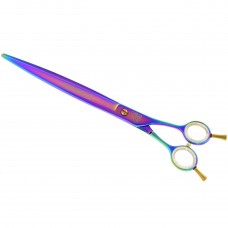 P&W Poodle Rainbow Scissors - profesionálne nožnice na starostlivosť, rovné - Veľkosť: 9 "