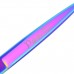 P&W Poodle Rainbow Curved Scissors - profesionálne nožnice na úpravu, ohnuté - Veľkosť: 8,5"