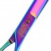 P&W Poodle Rainbow Curved Scissors - profesionálne nožnice na úpravu, ohnuté - Veľkosť: 9"