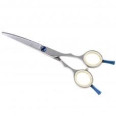P&W Oceane Titanium Curved Scissors - profesionálne nožnice na starostlivosť o vlasy, zakrivené - Veľkosť: 5,5 "