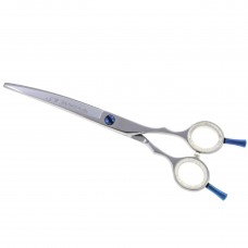 P&W Oceane Titanium Curved Scissors - profesionálne nožnice na starostlivosť o vlasy, zakrivené - Veľkosť: 6,5 "