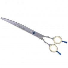 P&W Oceane Titanium Curved Scissors - profesionálne nožnice na starostlivosť o vlasy, zakrivené - Veľkosť: 8 "