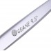 Titánové zakrivené nožnice P&W Oceane – profesionálne nožnice na úpravu, zakrivené – Veľkosť: 9,5"